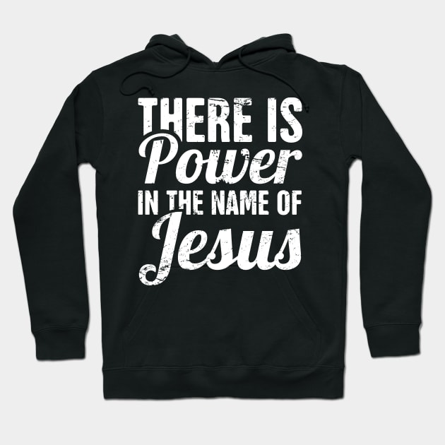 The Name Of Jesus | Christian God Graphic Hoodie by MeatMan